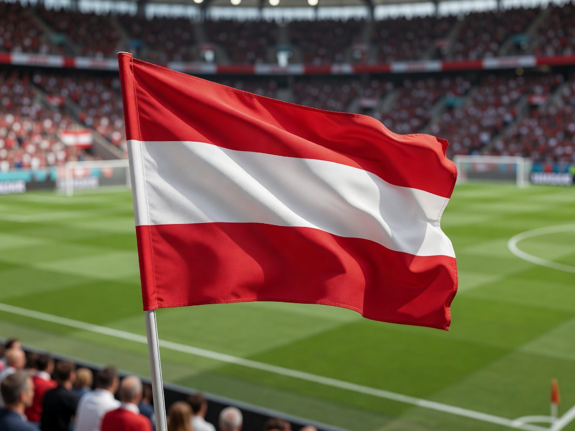 National football team flag of Austria