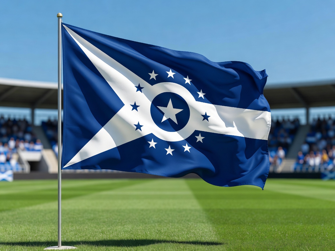 National football team flag of Cabo Verde
