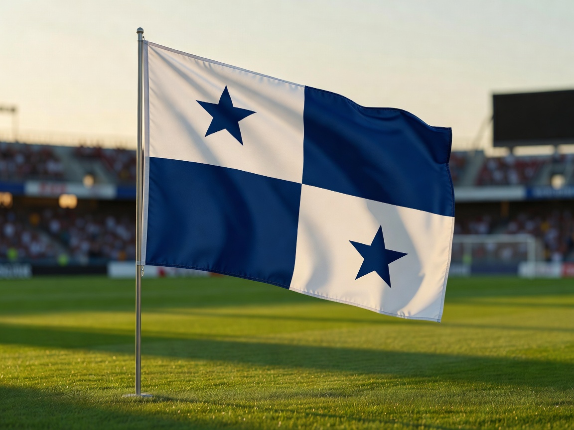 National football team flag of Panama