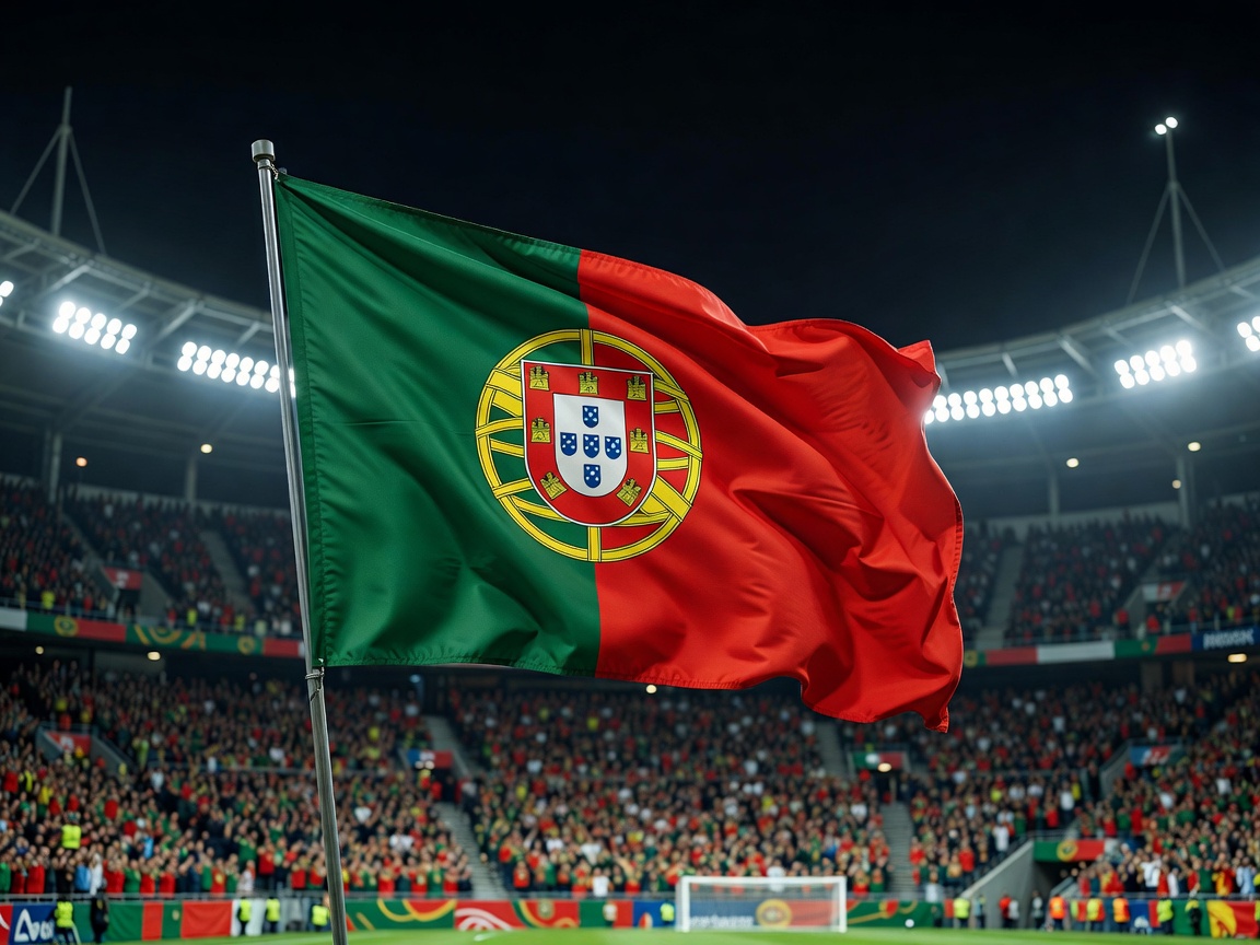 National football team flag of Portugal